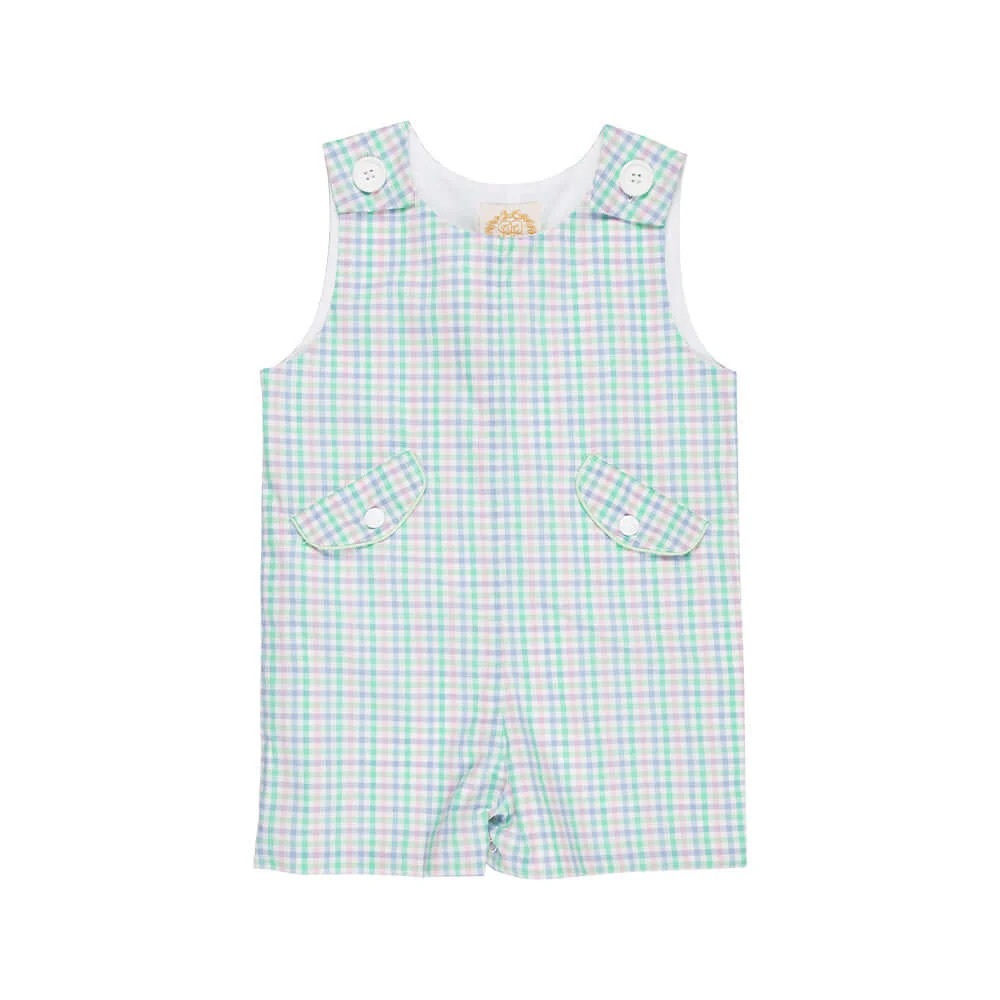 BBC Prescott Pocket Jon Jon- Sir Proper’s Preppy Plaid/Grace Bay Green